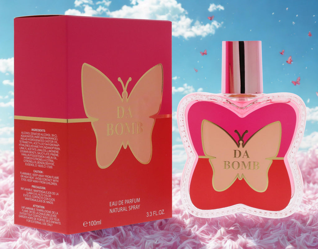 DA BOMB Eau de Parfum 100ml Natural Spray for Women Tailored Fragrance Experience 3.3 FL OZ