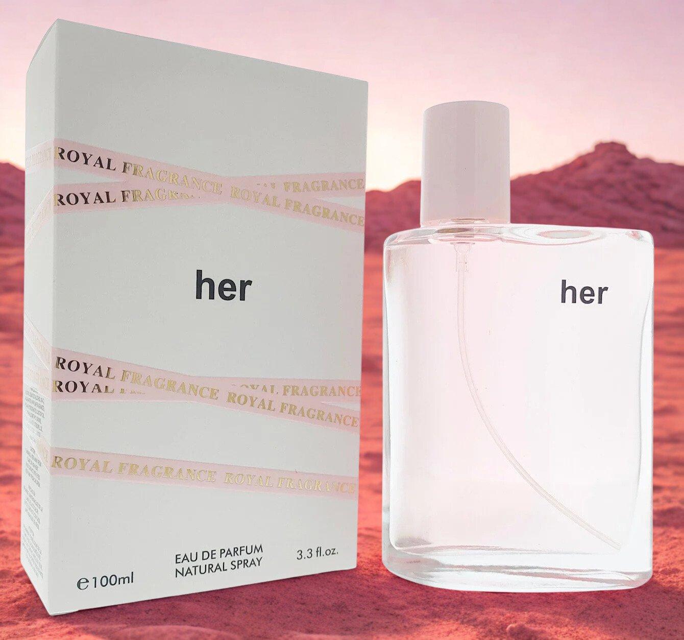 HER Eau de Parfum 100ml Natural Spray for Women