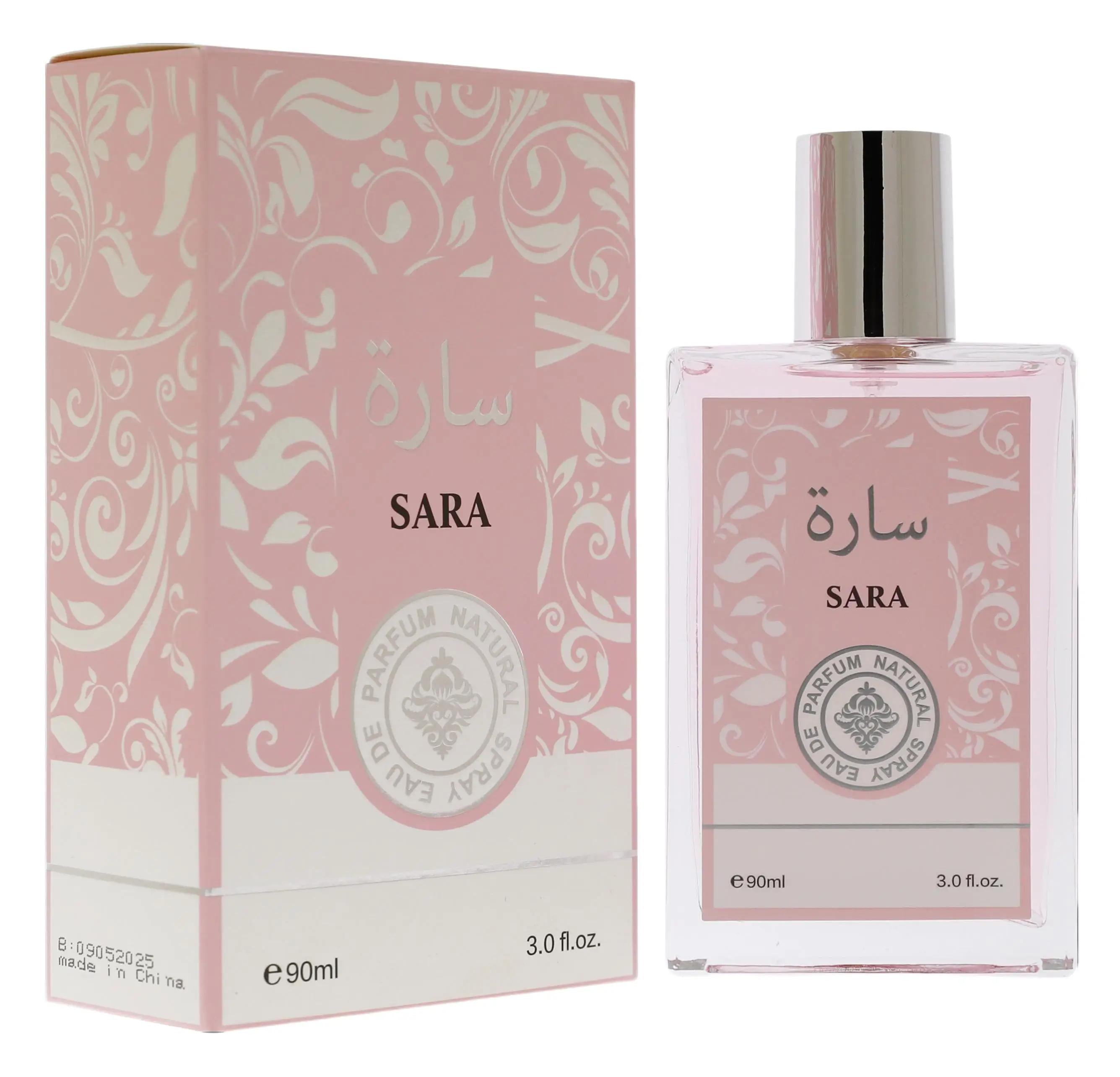 Sara Eau De Parfum - 90ml Caramel Scented Perfume for Daily Use Delightful Aroma Ideal for All Occasions