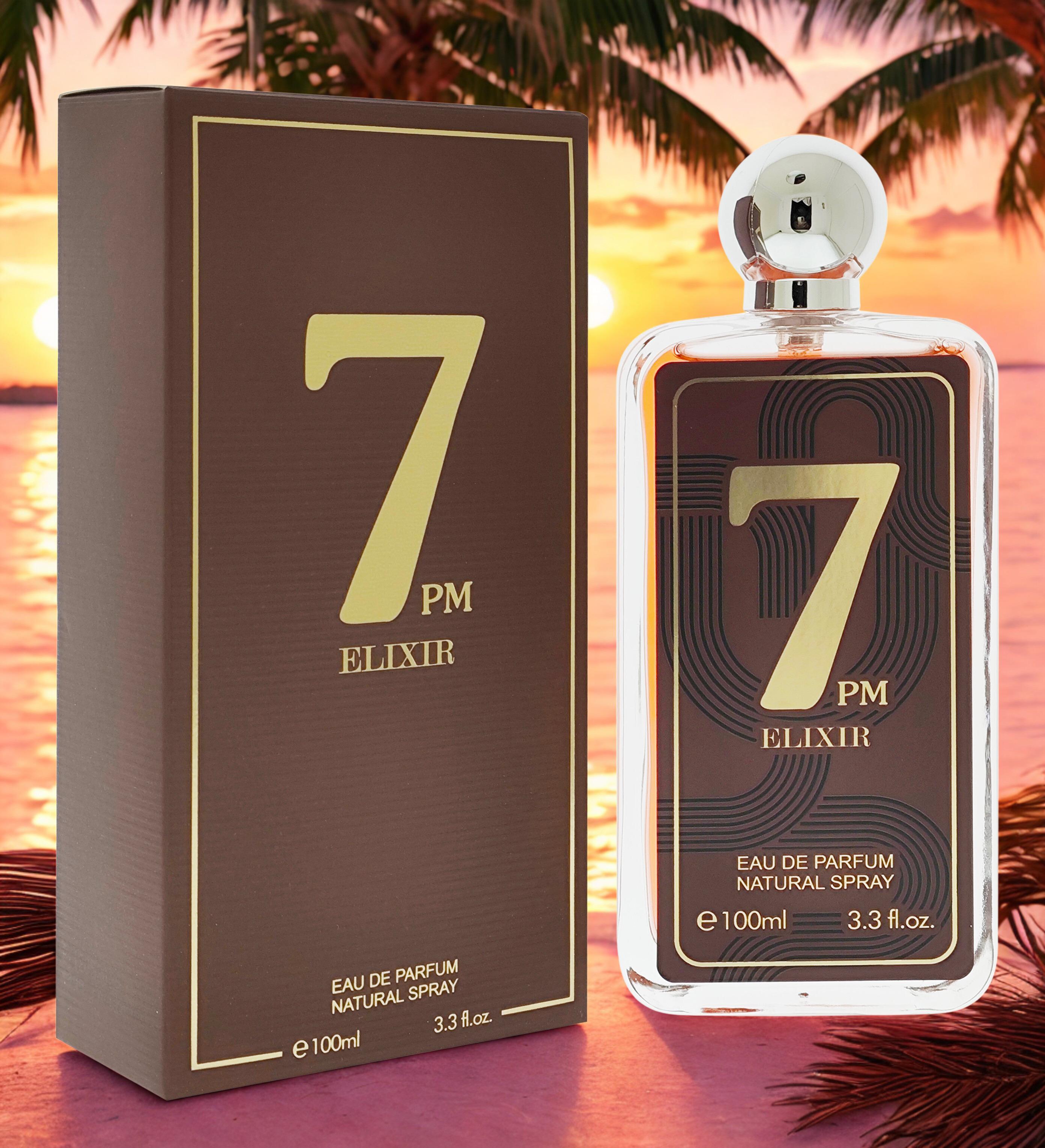 7 PM Elixir Eau de Parfum 100ml Natural Spray - Premium Fragrance for Men and Women