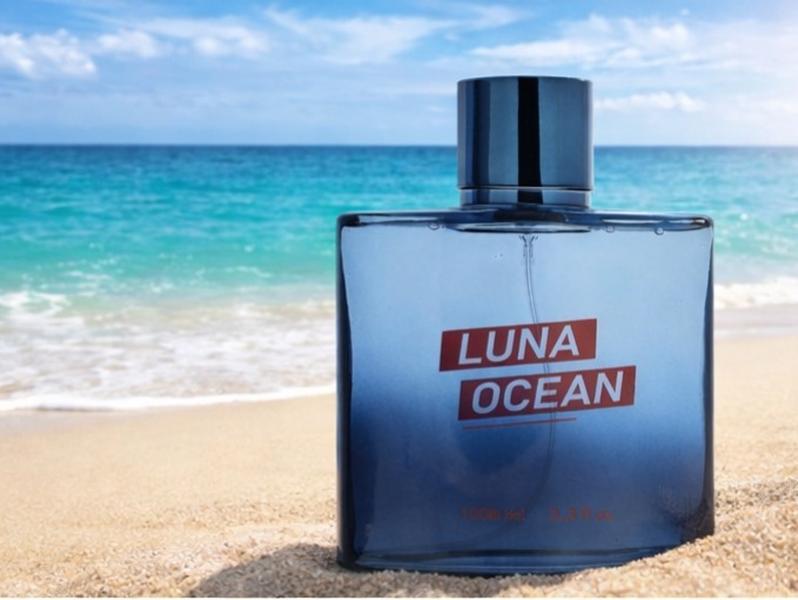 Luna Ocean Eau De Toilette natural spray 100ml Men's Perfume daily use