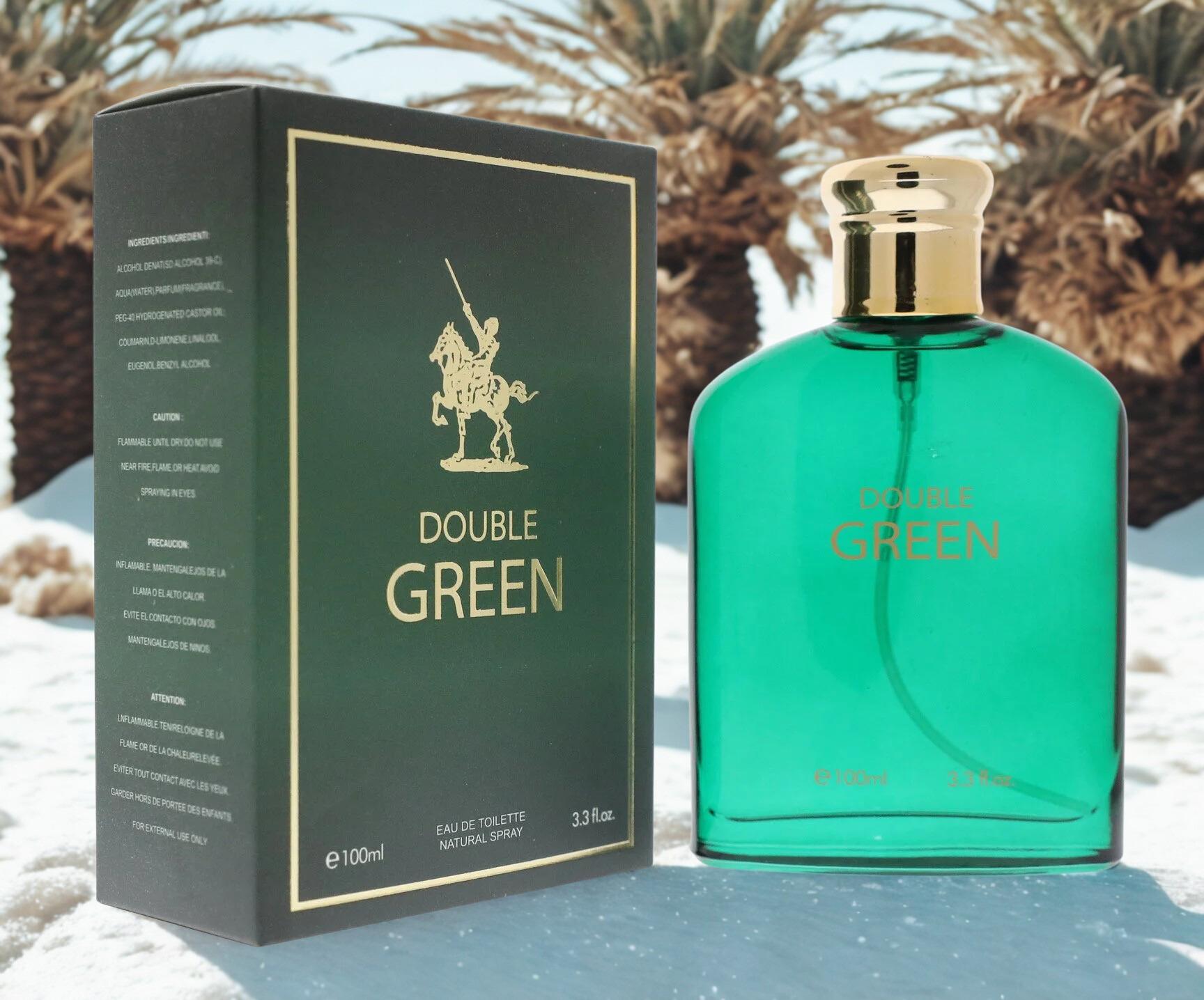 Double Green Eau De Toilette For Men 100ml