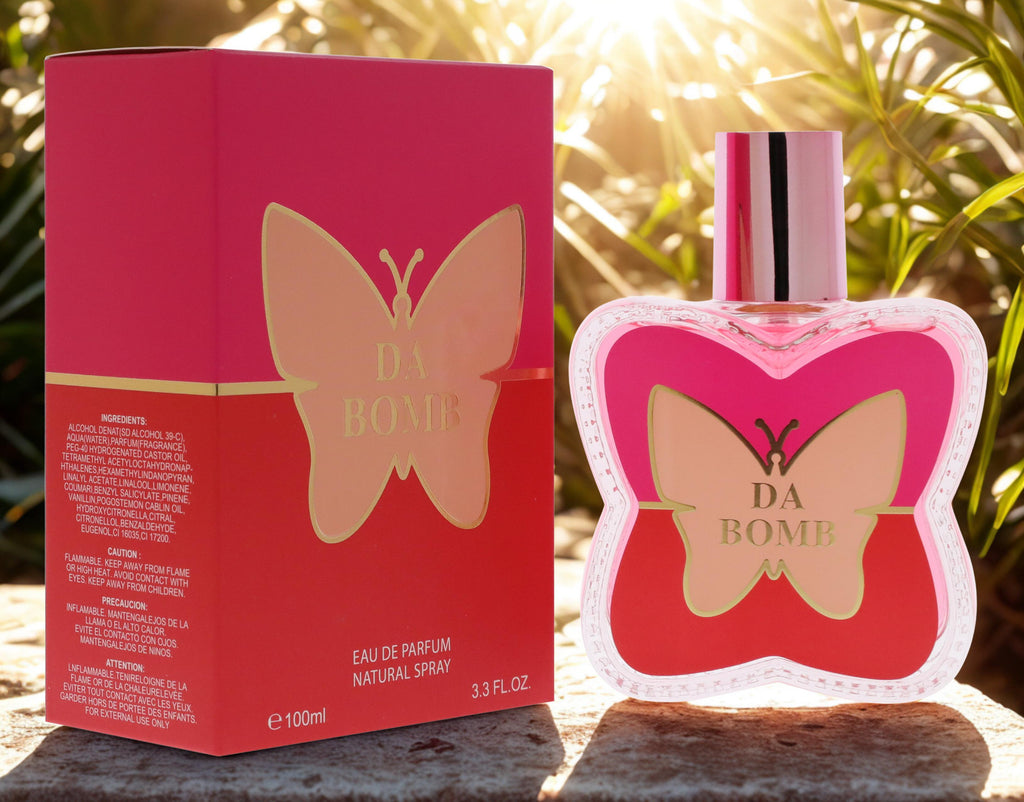DA BOMB Eau de Parfum 100ml Natural Spray for Women Tailored Fragrance Experience 3.3 FL OZ