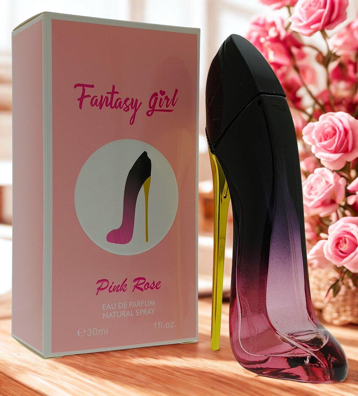 Fantasy Girl Pink Rose Eau De Parfum 30ml Natural Spray for Women Inspired
