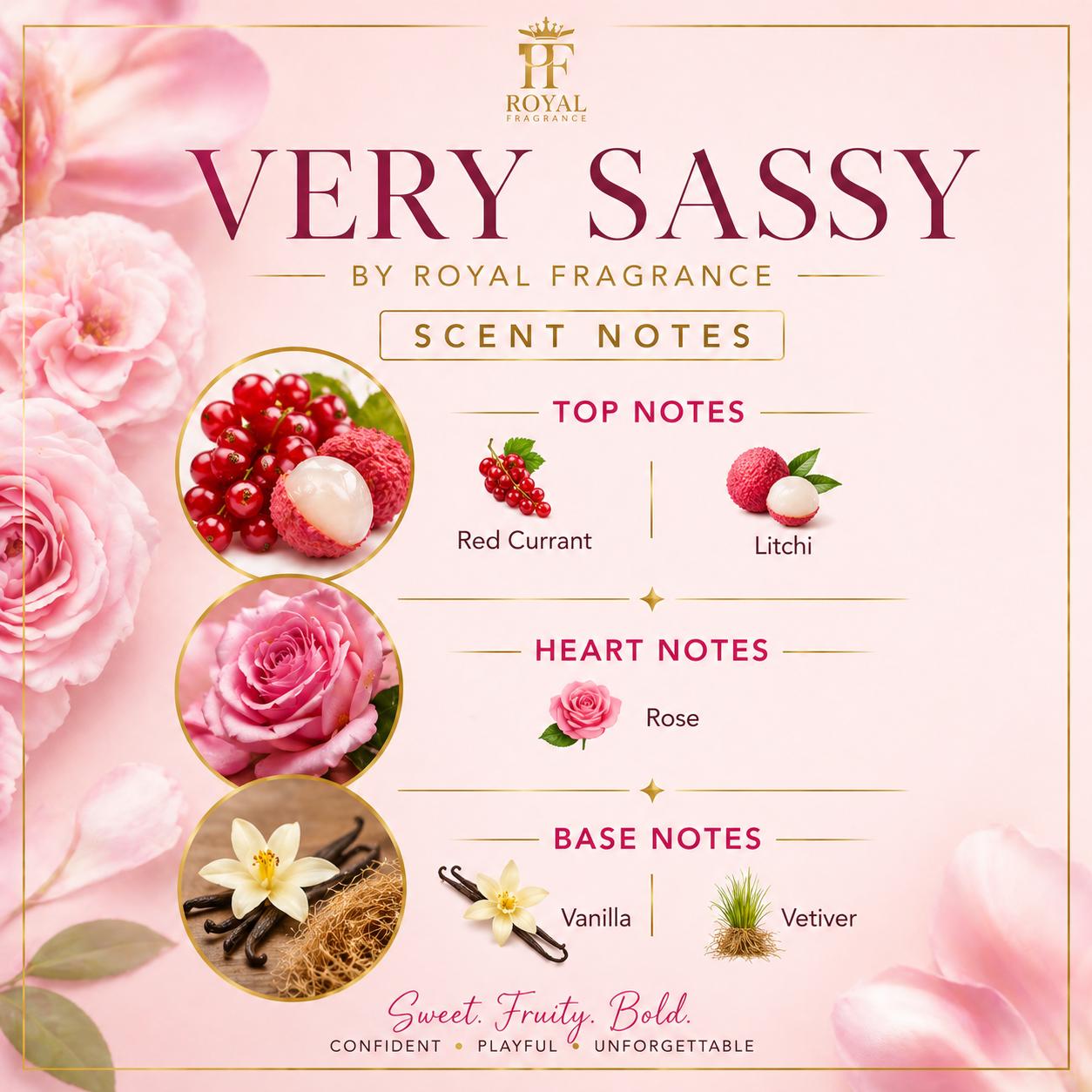 Very Sassy Eau de Parfum Natural Spray e 85ml 2.8 oz
