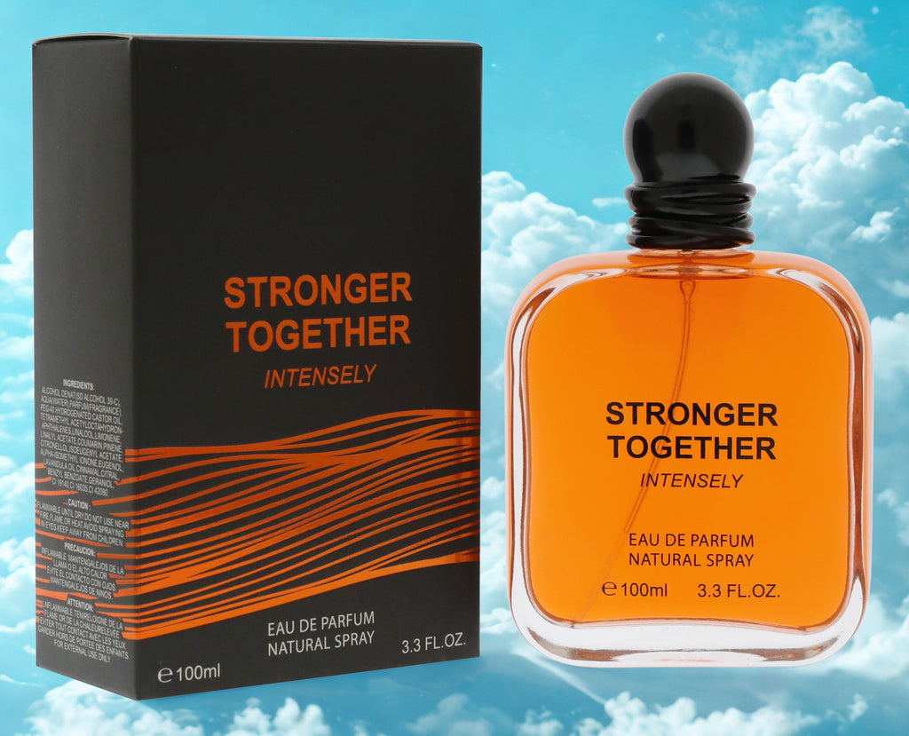 Stronger Together Intensely Eau de Parfum 100ml Natural Spray for All-Day Wear Bold Fragrance