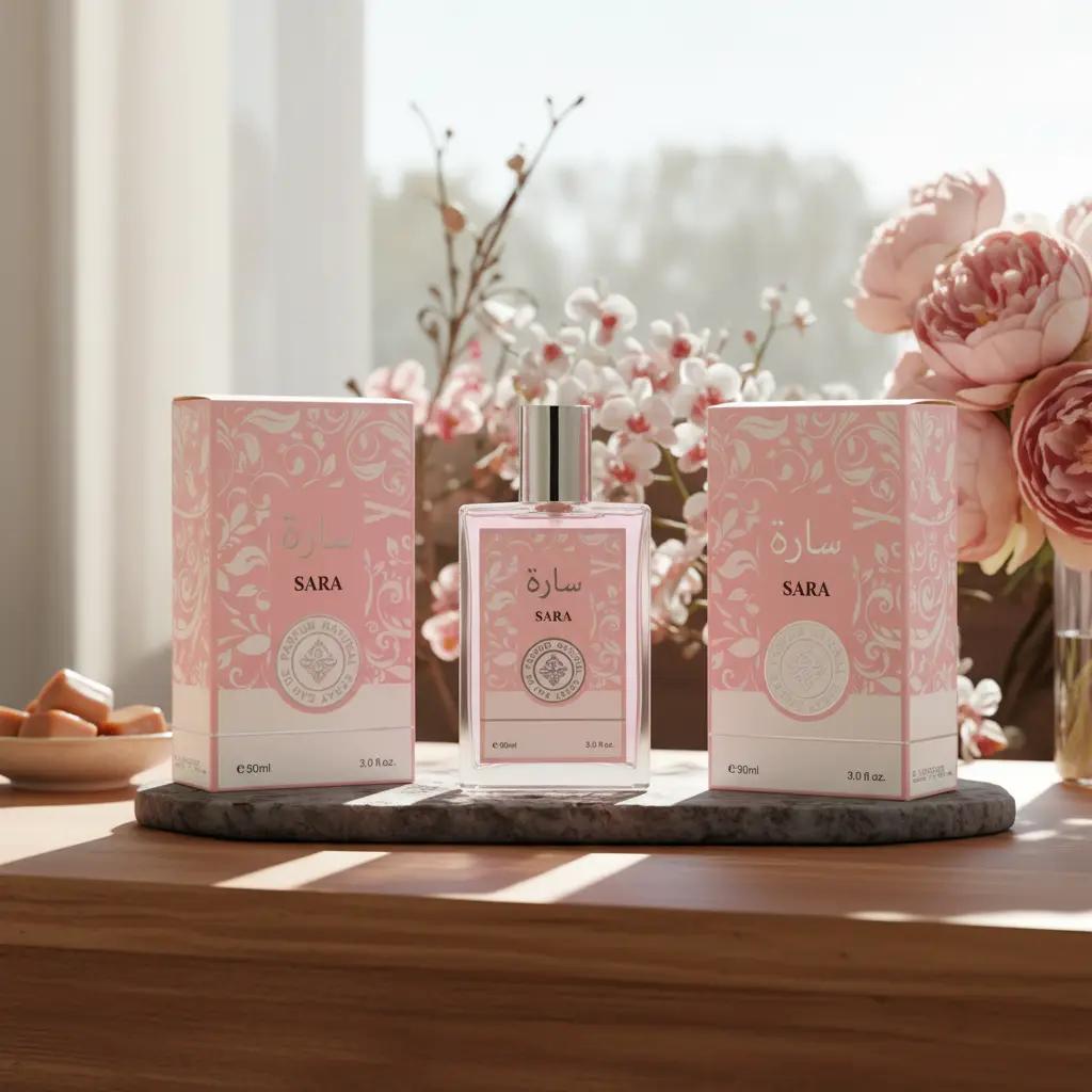 Sara Eau De Parfum - 90ml Caramel Scented Perfume for Daily Use Delightful Aroma Ideal for All Occasions