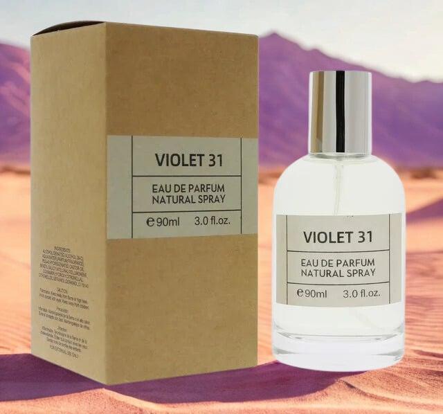 Violet 31 Eau de Parfum 90ml Natural Spray for Women and Men