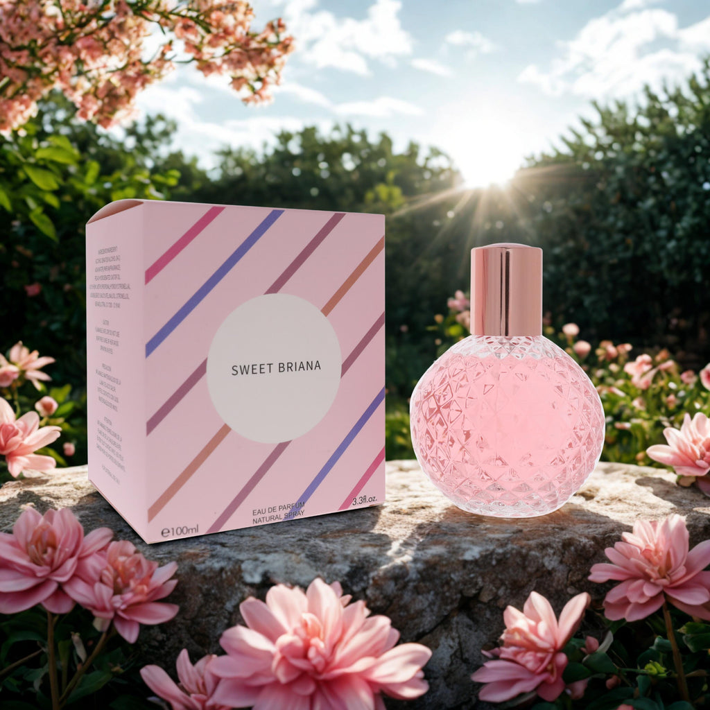 Sweet Briana Eau de Parfum 100ml - Natural Fragrance for Women with Bergamot Scent