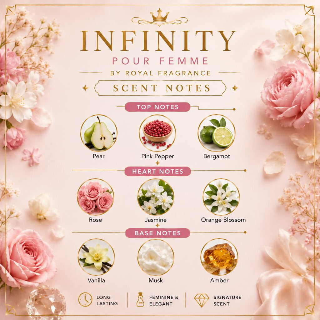 Infinity Pour Femme Eau De Parfum e100ml Women's Fragrance