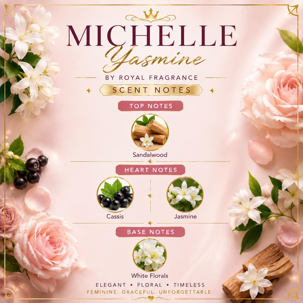 Michelle Yasmine Eau de Parfum 100ml Natural Spray for Women