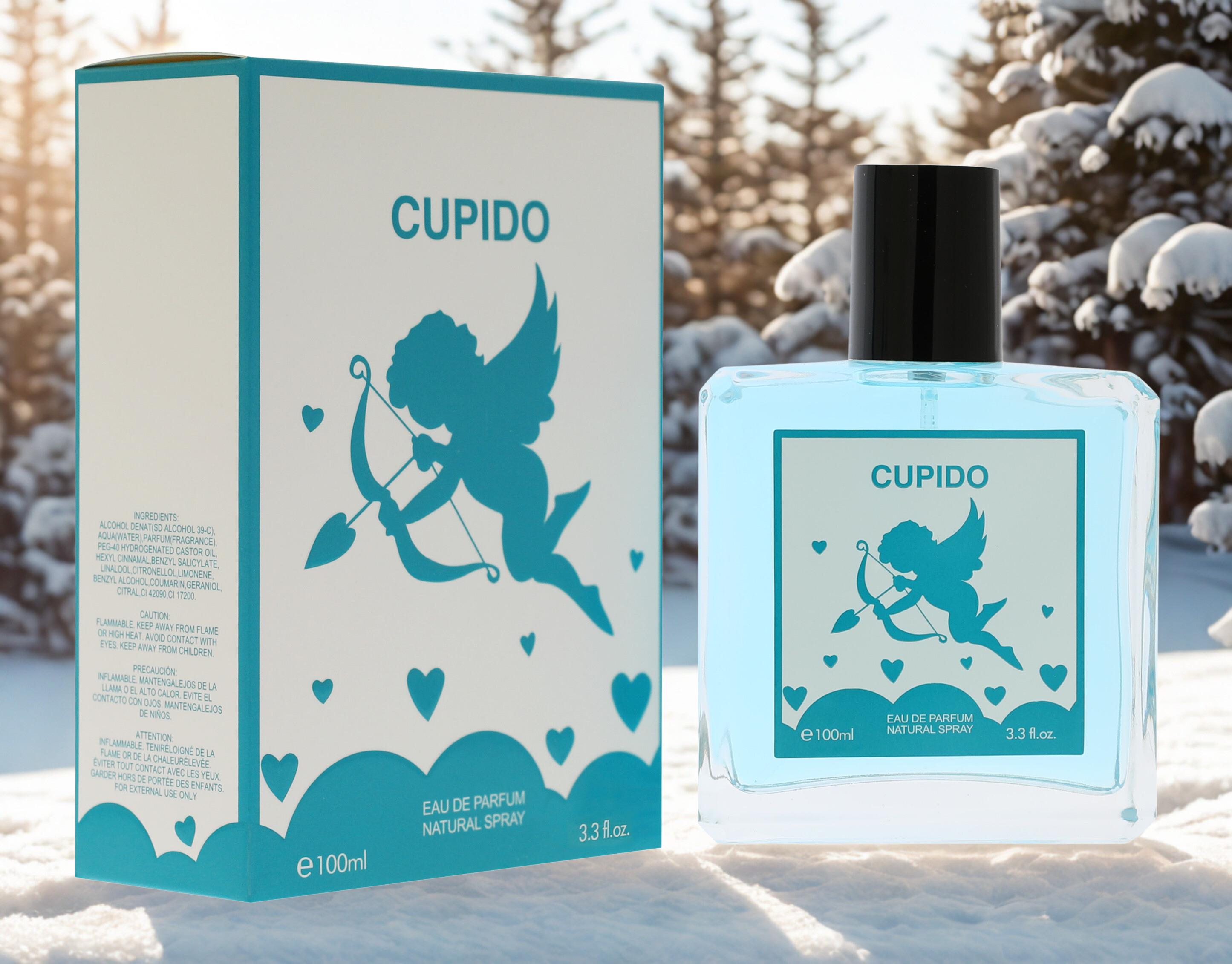 CUPIDO Eau de Parfum 3.3 fl oz Natural Spray 100ml Perfume for Men and Women