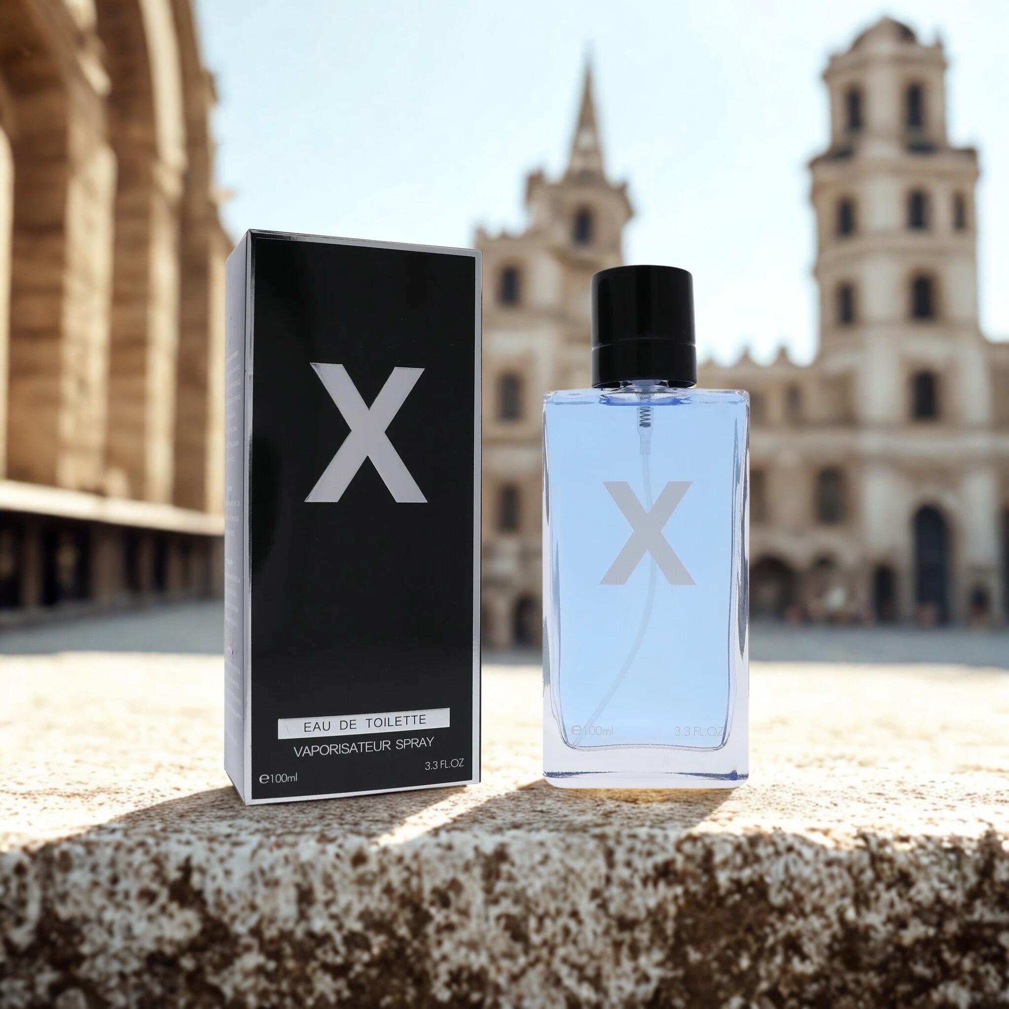 X 100 ml Eau de Toilette Musk and Lemon Scented Spray for Men and Women