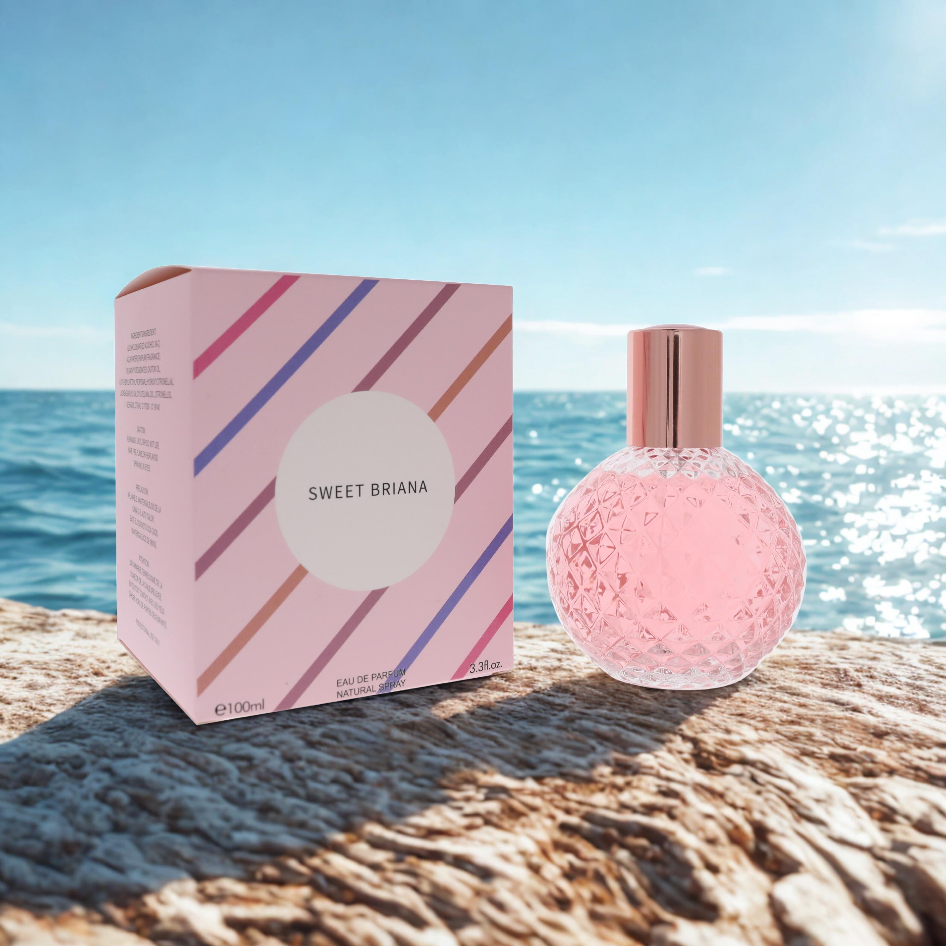 Sweet Briana Eau de Parfum 100ml - Natural Fragrance for Women with Bergamot Scent
