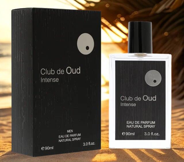 Club de Oud Intense Eau De Parfum 90 ml - Woody Scent for Everyday Wear or Special Occasions