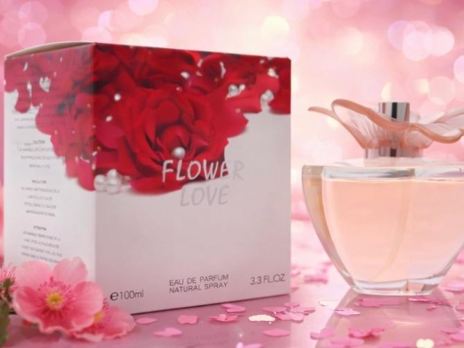 Flower Love Eau De Parfum, Women's Daily Wear Fragrance Floral Scent