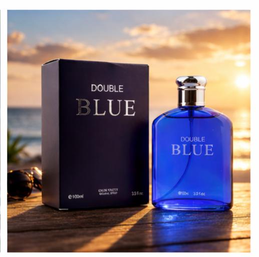 Double Blue For Men Eau De Toilette Natural Spray 100 Ml