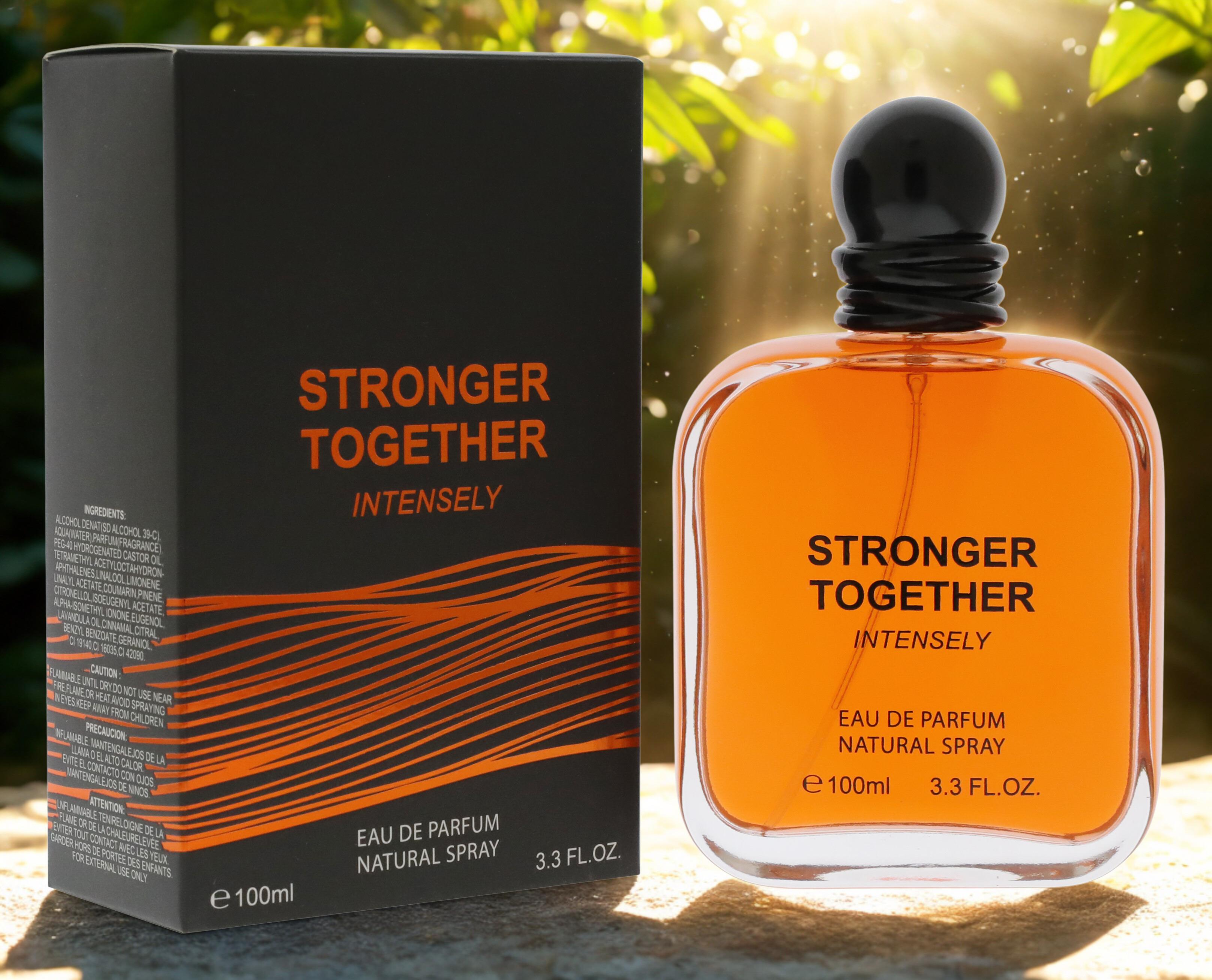 Stronger Together Intensely Eau de Parfum 100ml Natural Spray for All-Day Wear Bold Fragrance
