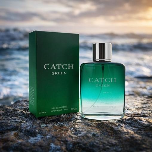 Catch Green Eau De Toilette Natural spray 100 ml Men's Fragrance perfume