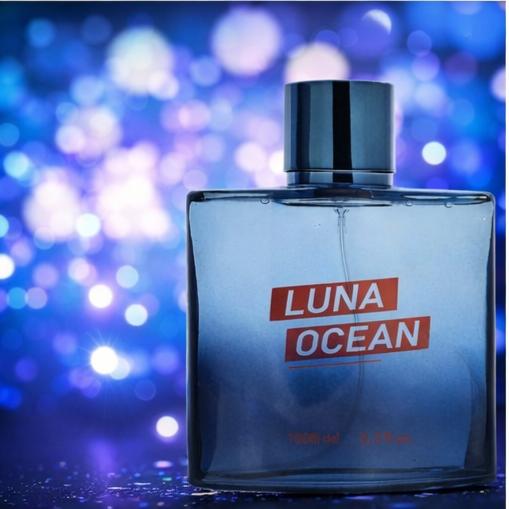 Luna Ocean Eau De Toilette natural spray 100ml Men's Perfume daily use