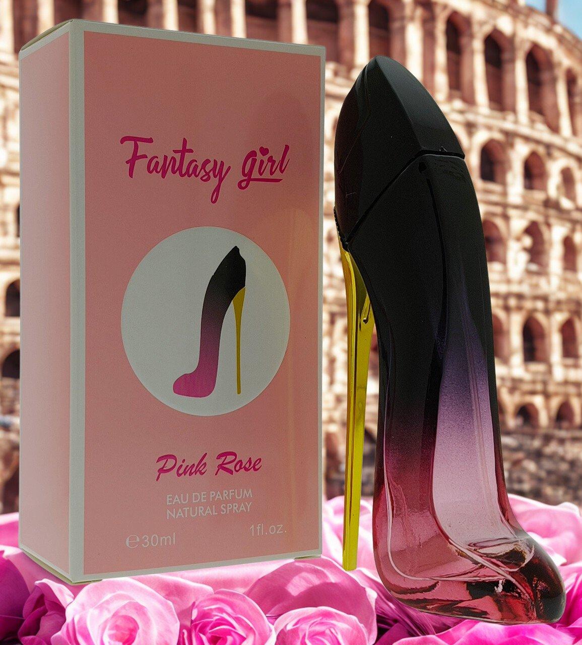 Fantasy Girl Pink Rose Eau De Parfum 30ml Natural Spray for Women Inspired