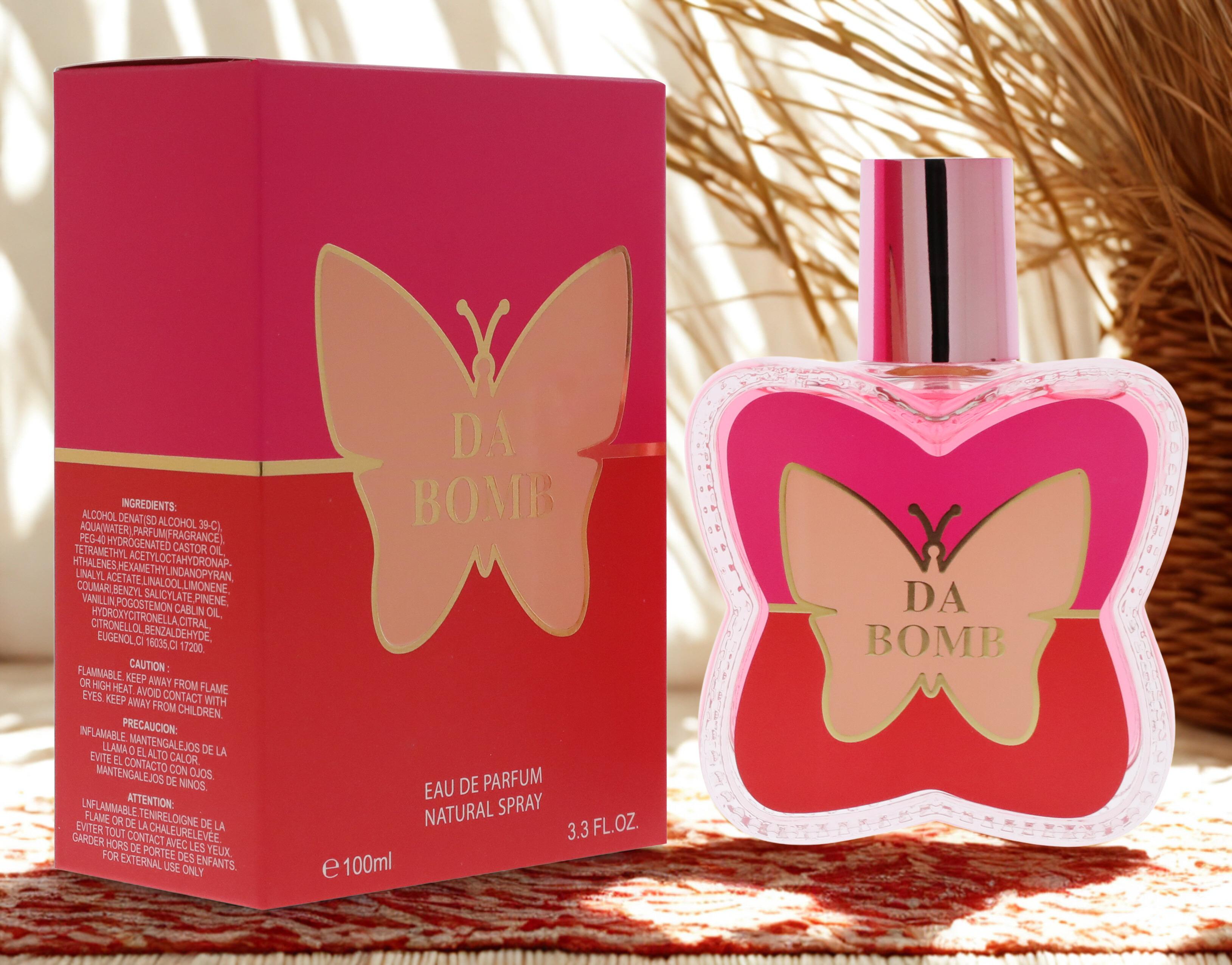 DA BOMB Eau de Parfum 100ml Natural Spray for Women Tailored Fragrance Experience 3.3 FL OZ