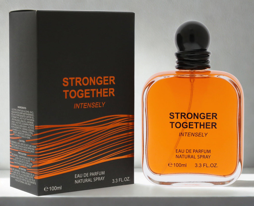 Stronger Together Intensely Eau de Parfum 100ml Natural Spray for All-Day Wear Bold Fragrance