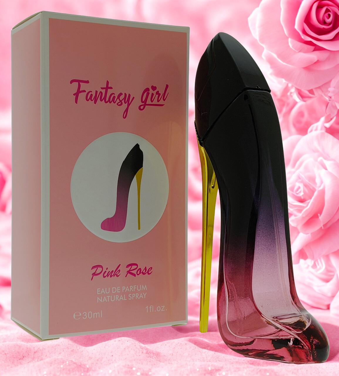 Fantasy Girl Pink Rose Eau De Parfum 30ml Natural Spray for Women Inspired