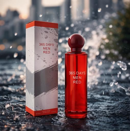 365 Days Men Red Eau De Toilette