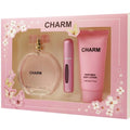 Charm Set - 3.4 oz Eau de Parfum, 0.6 oz Travel Spray, & 2.7 oz Perfumed Body Lotion