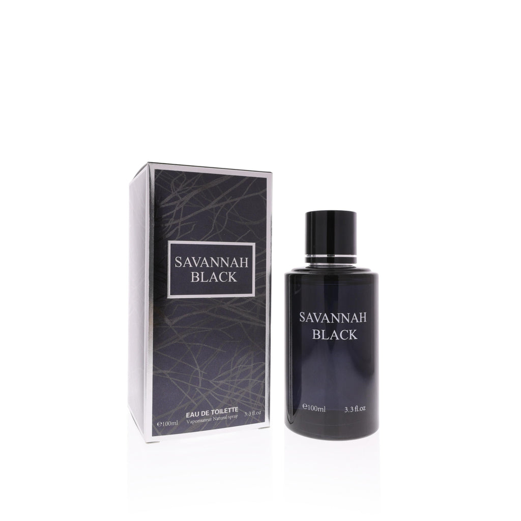 Savannah Black Eau de Toilette 100ml - Patchouli l Musk Scented Perfume for Men l Women Fragrance