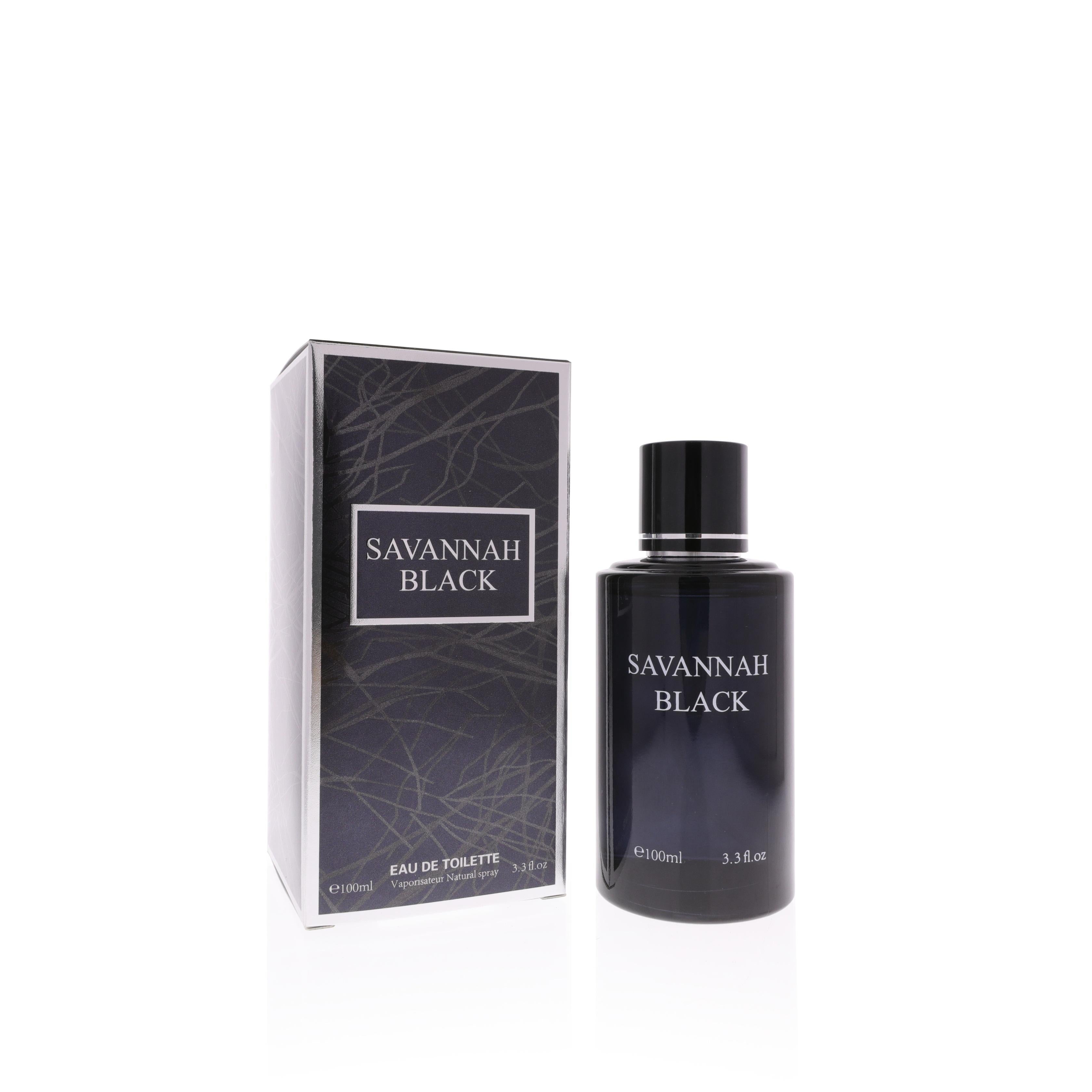 Savannah Black Eau de Toilette 100ml - Patchouli l Musk Scented Perfume for Men l Women Fragrance