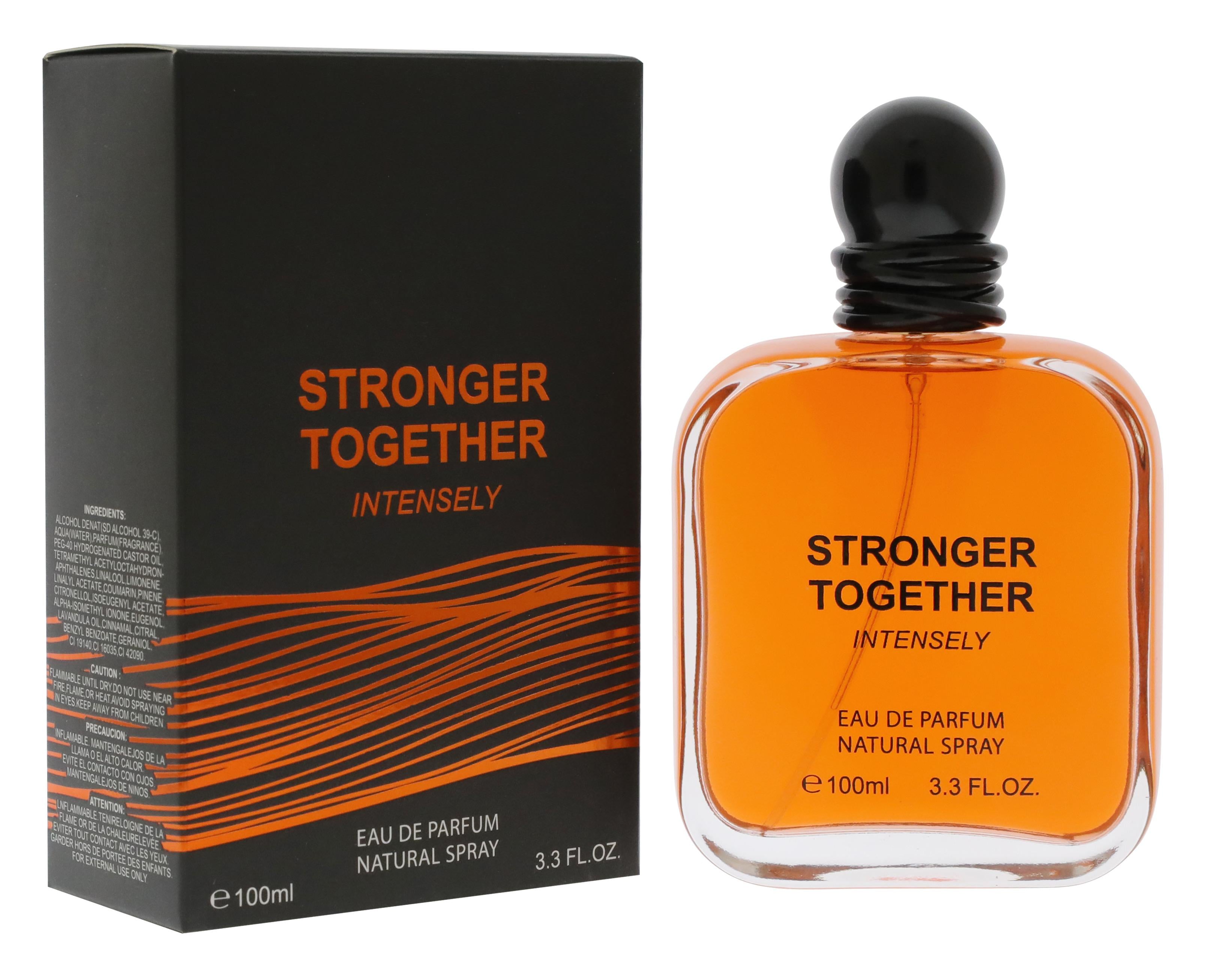 Stronger Together Intensely Eau de Parfum 100ml Natural Spray for All-Day Wear Bold Fragrance