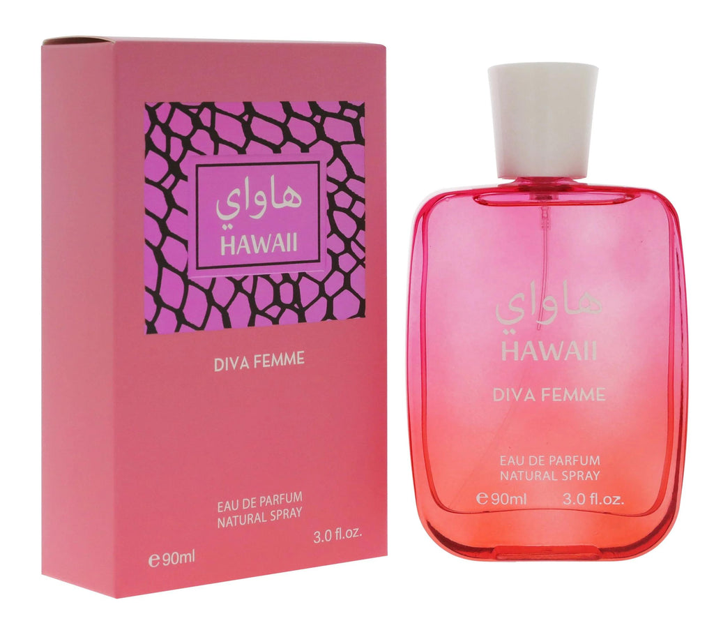 Hawaii Diva Femme Eau de Parfum 90ml Natural Spray for Women - Great For Everyday Use