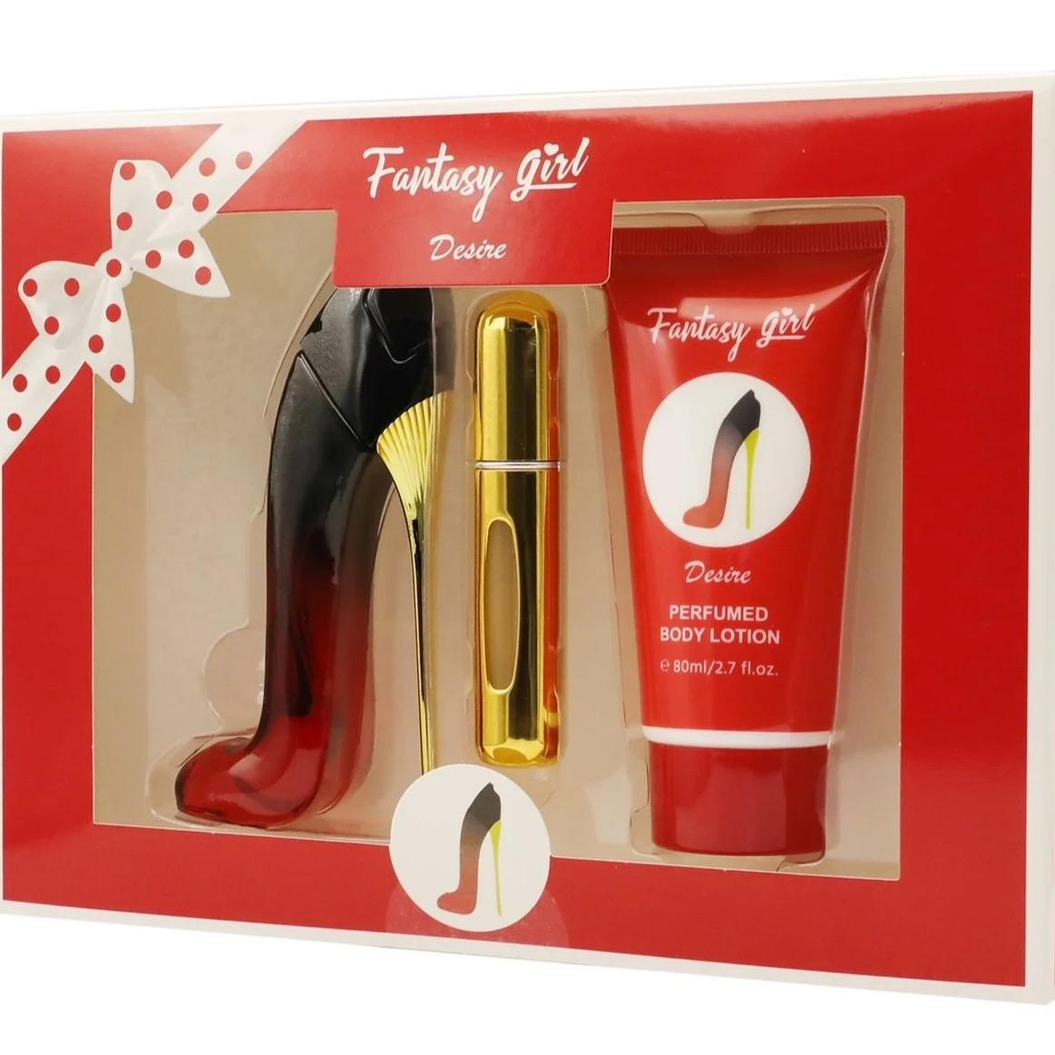 Fantasy Girl Desire Eau De Parfum 30ml High Heel Bottle Natural Spray for Women