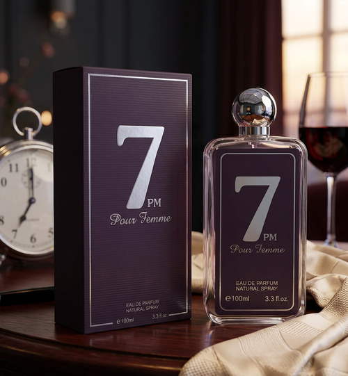 7PM Pour Femme Eau de Parfum Natural Spray for Women – 100ml / 3.3 fl. oz.