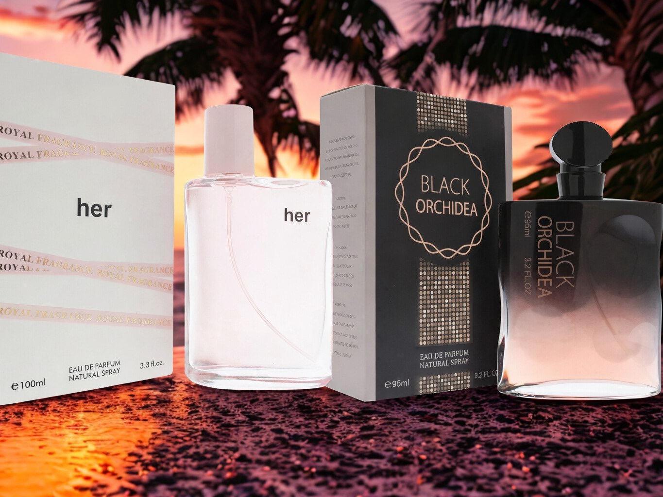 Black Orchidea Eau de Parfum 95ml Natural Spray for Women and Men