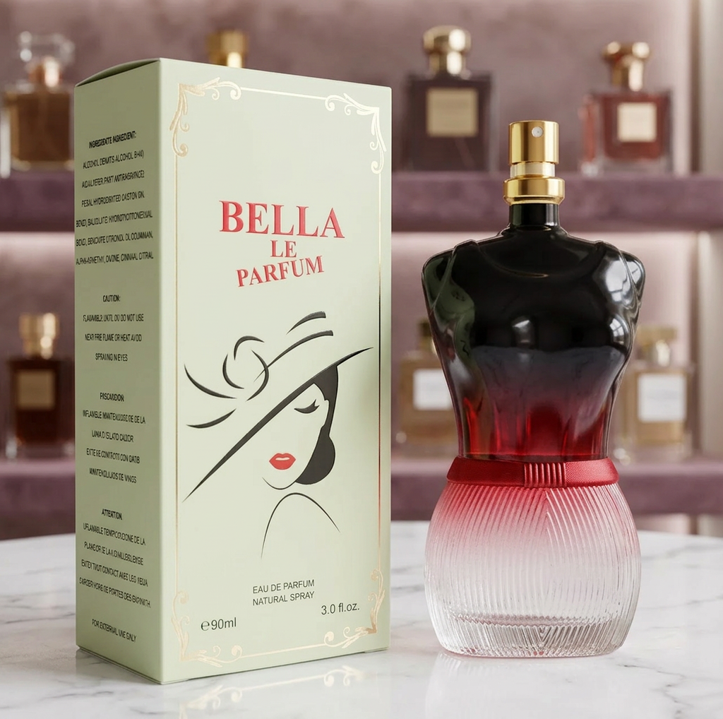 Bella Le Parfum Eau de Parfum Natural Spray for Women – 90ml / 3.0 fl. oz.