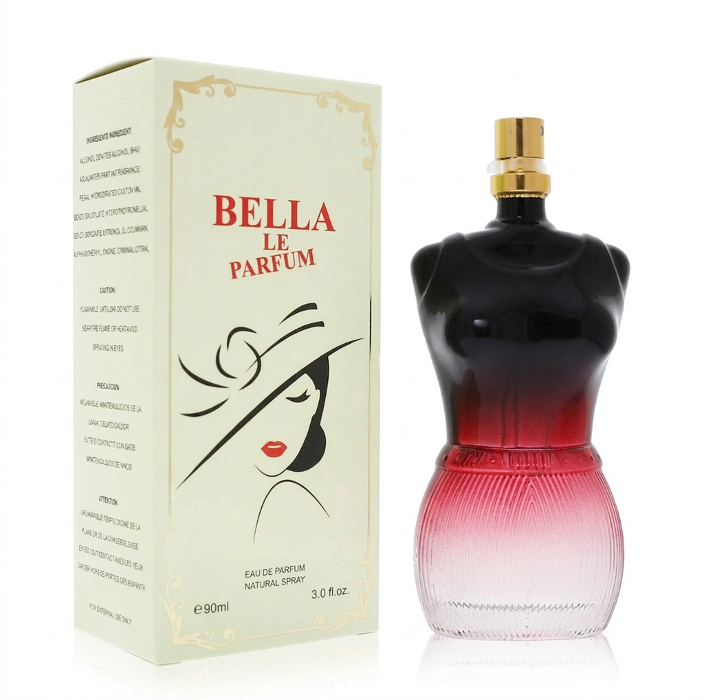 Bella Le Parfum Eau de Parfum Natural Spray for Women – 90ml / 3.0 fl. oz.