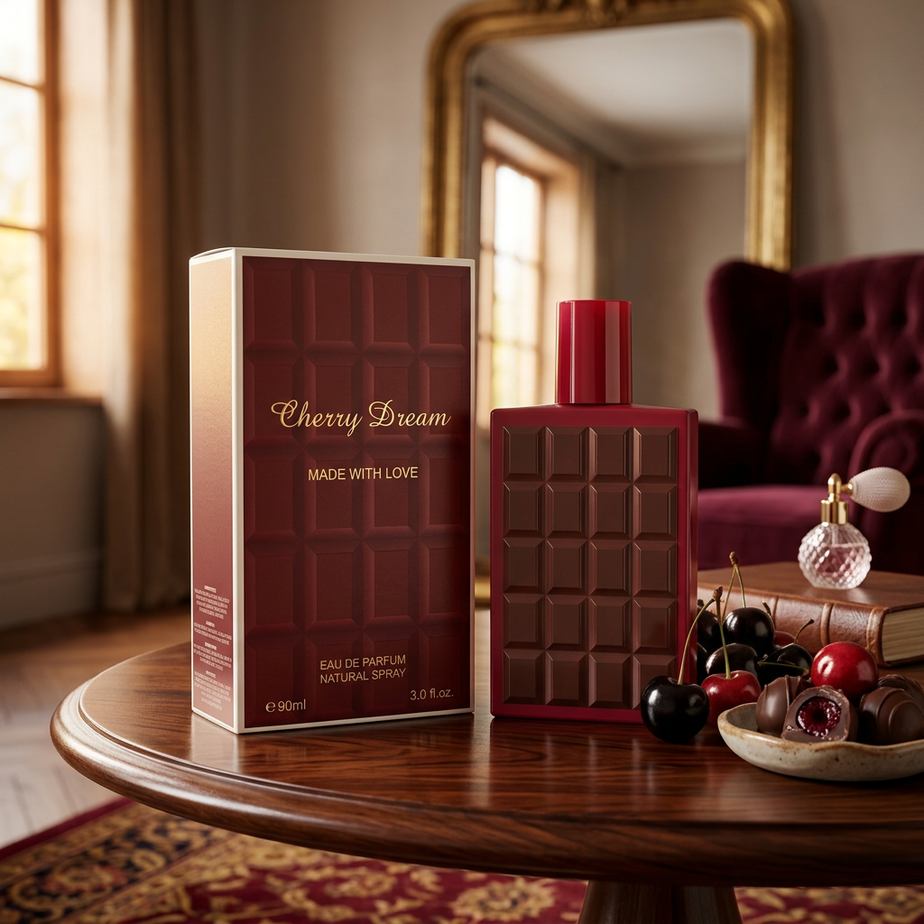 Cherry Dream Made With Love EDP 90ml – Sweet Fruity Eau de Parfum for Women