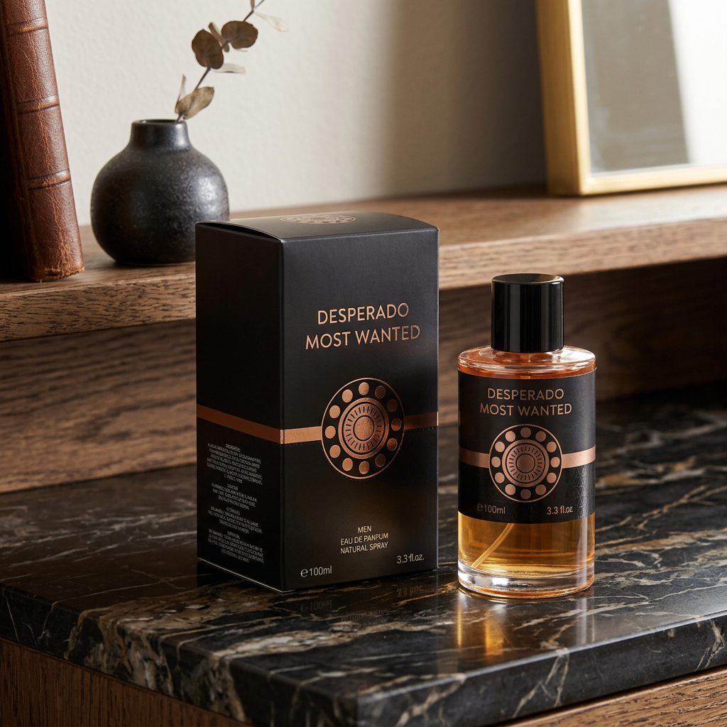 Desperado Most Wanted Eau de Parfum Natural Spray for Men – 100ml / 3.3 fl. oz. | Premium Men's Fragrance