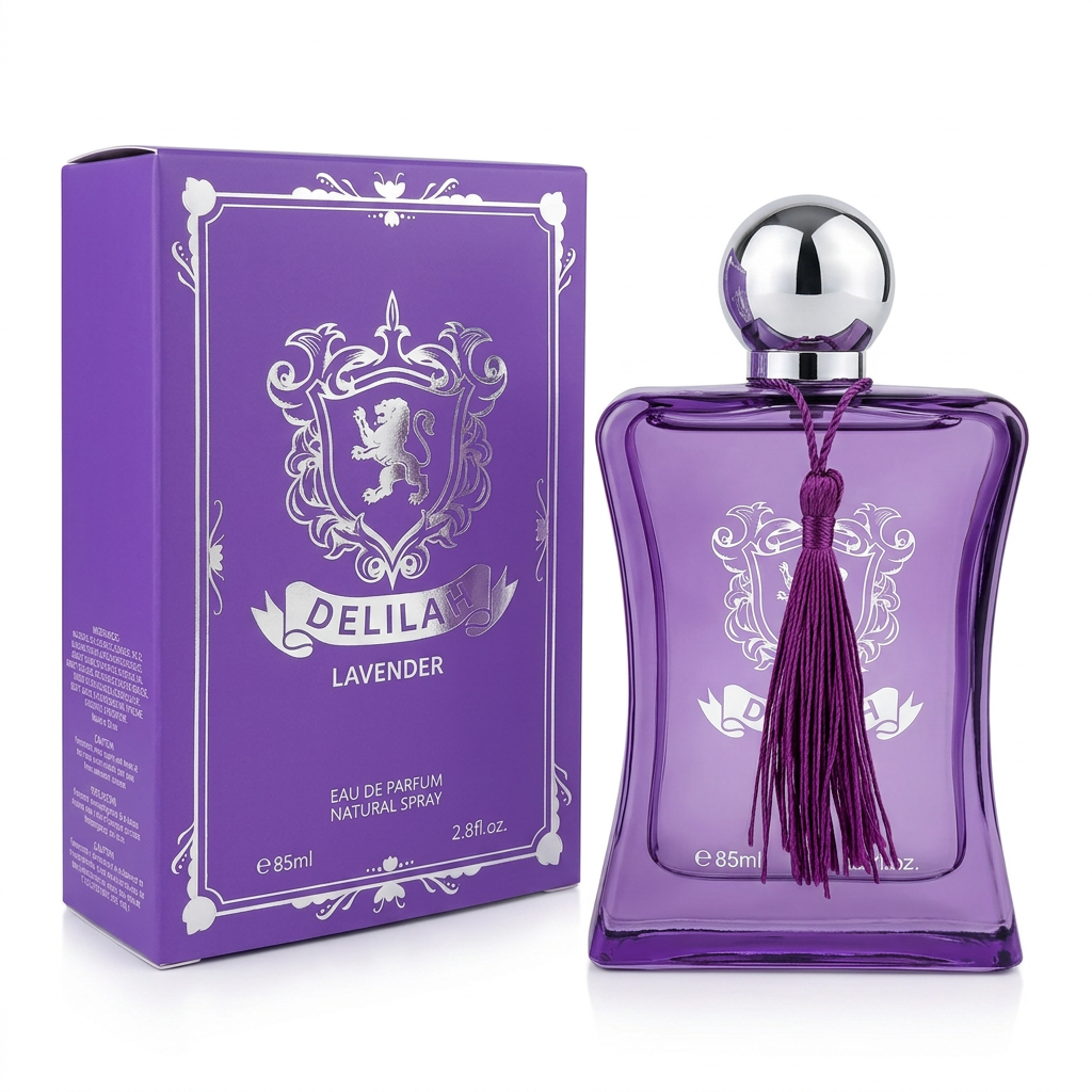 Delilah Lavender Eau de Parfum Natural Spray for Women, 85ml / 2.8 fl oz