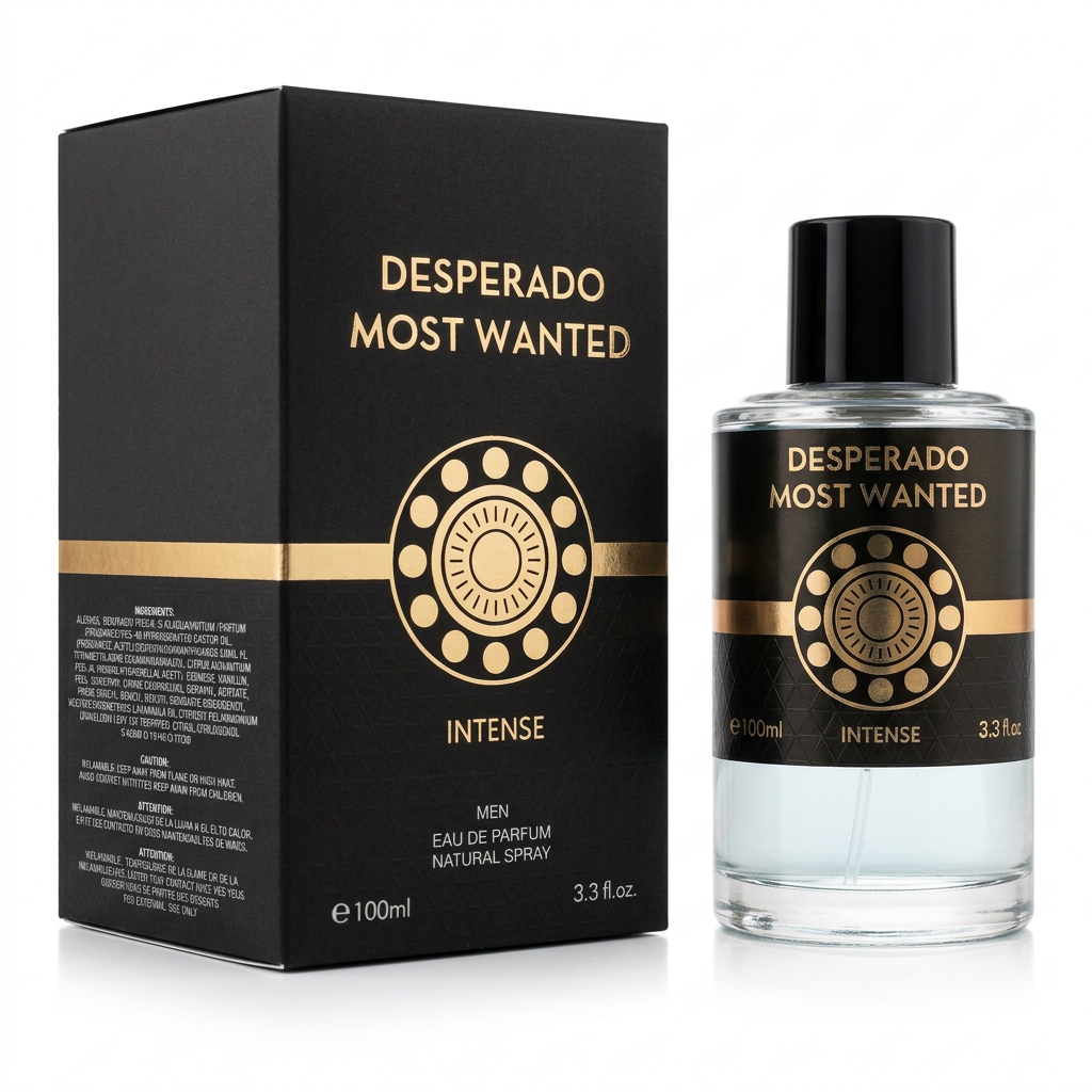 Desperado Most Wanted Intense | Eau de Parfum | 100ml / 3.3 fl oz