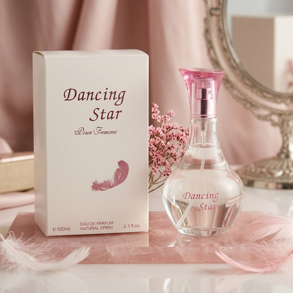 Dancing Star Pour Femme Eau de Parfum Natural Spray for Women, 100ml / 3.3 fl oz