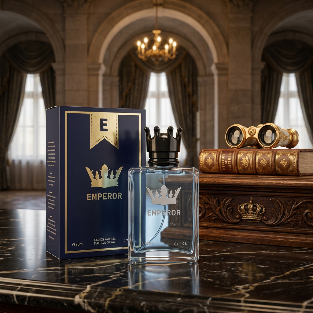 Emperor Eau de Parfum Natural Spray for Men – 80ml / 2.7 fl. oz. | Royal Crown Edition Men's Fragrance