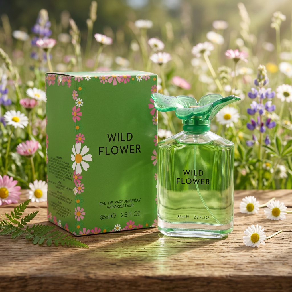 Wild Flower Eau de Parfum Spray 85ml – Fresh Floral Fragrance for Women