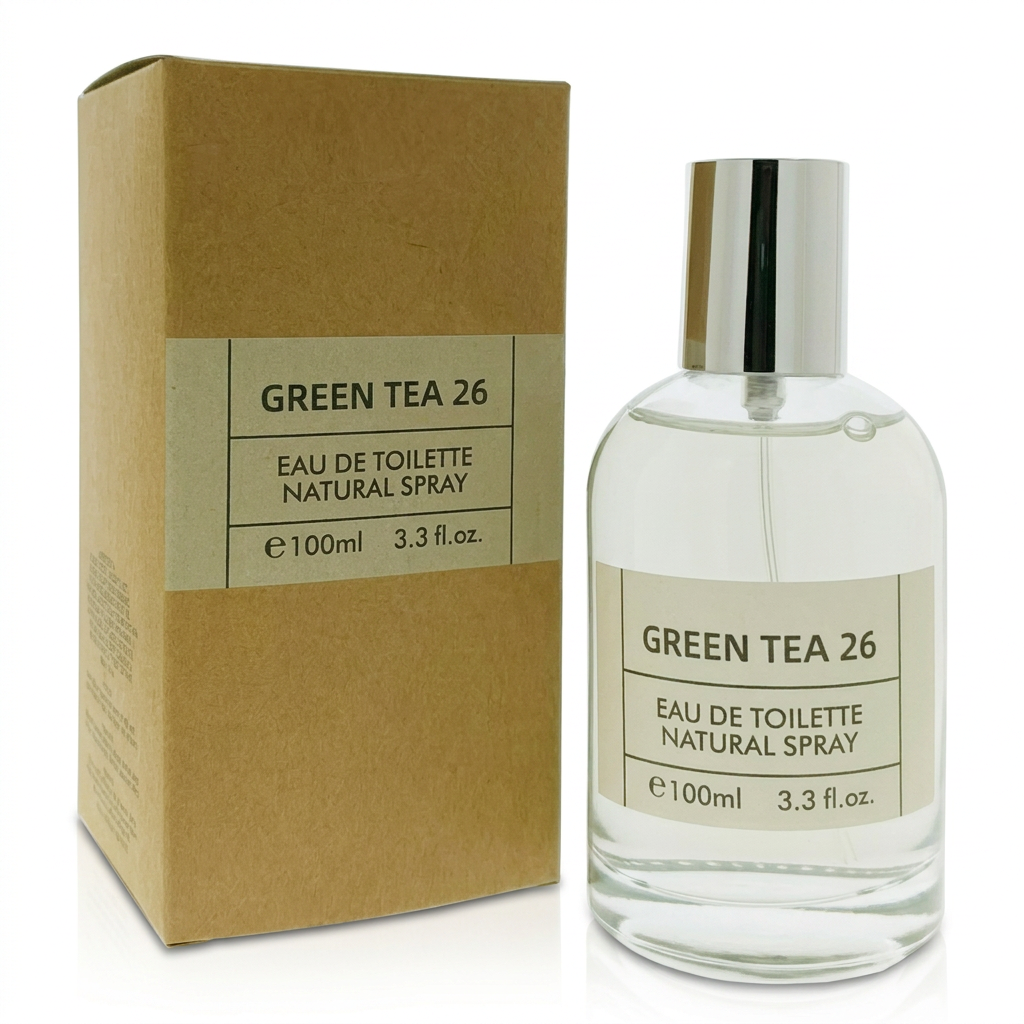 Green Tea 26 Eau de Toilette Natural Spray, 100ml / 3.3 fl oz