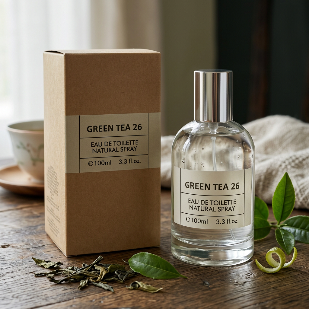 Green Tea 26 Eau de Toilette Natural Spray, 100ml / 3.3 fl oz