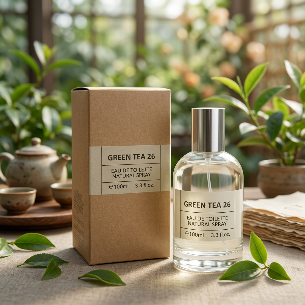Green Tea 26 Eau de Toilette Natural Spray, 100ml / 3.3 fl oz