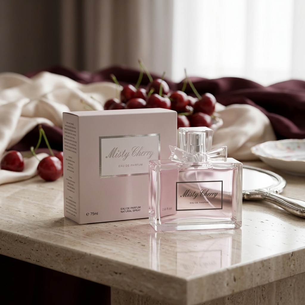Misty Cherry Eau de Parfum Natural Spray for Women, 75ml / 2.5 fl oz